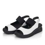 náhled Dámské sandály RIEKER RIE-10201417-S2 bílá