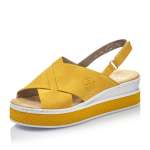 náhled Dámské sandály RIEKER RIE-10201434-S2 žlutá