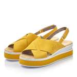 náhled Dámské sandály RIEKER RIE-10201434-S2 žlutá