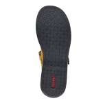 náhľad Dámske sandále RIEKER V59Q4-68 žltá S4