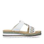 náhled Dámské nazouváky RIEKER RIE-10201454-S2 bílá