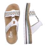 náhled Dámské nazouváky RIEKER RIE-10201454-S2 bílá