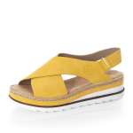 náhled Dámské sandály RIEKER RIE-10201457-S2 žlutá