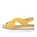 náhled Dámské sandály RIEKER RIE-10201457-S2 žlutá