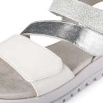 náhled Dámské sandály JANA JAN-10201956-S2 stříbrná