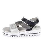 náhled Dámské sandály JANA JAN-10201957-S2 stříbrná