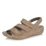 náhled Dámské sandály RIEKER V7260-62 béžová S2