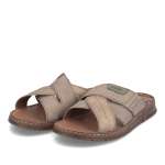 náhled Pánské nazouváky RIEKER 21253-64 béžová S3