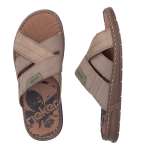 náhled Pánské nazouváky RIEKER 21253-64 béžová S3