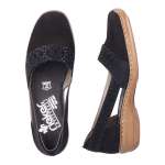 náhled Dámské baleríny RIEKER RIE-10202073-S3 černá