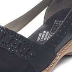 náhled Dámské baleríny RIEKER RIE-10202073-S3 černá