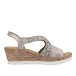 náhled Dámské sandály RIEKER 61916-91 šedá S3