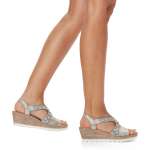 náhled Dámské sandály RIEKER 61916-91 šedá S3