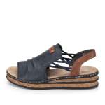 náhled Dámské sandály RIEKER 62962-14 modrá S6