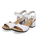 náhled Dámské sandály RIEKER 64650-80 bílá S3