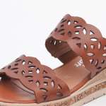 náhled Dámské nazouváky REMONTE D3065-24 hnědá S3