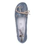 náhled Dámské mokasíny RIEKER RIE-10202249-S3 modrá