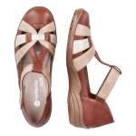 náhled Dámské sandály REMONTE R7601-24 hnědá S3