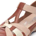 náhled Dámské sandály REMONTE R7601-24 hnědá S3