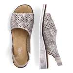 náhled Dámské sandály RIEKER RIE-10202315-S3 růžová