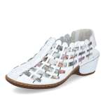 náhľad Dámske sandále RIEKER 47156-82 biela S3