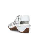 náhľad Dámske sandále RIEKER 47156-82 biela S3
