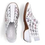 náhľad Dámske sandále RIEKER 47156-82 biela S3