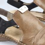 náhled Dámské sandály RIEKER 60857-64 béžová S3