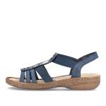 náhled Dámské sandály RIEKER 628G9-16 modrá S6