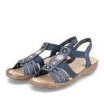náhled Dámské sandály RIEKER 628G9-16 modrá S6