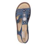 náhled Dámské sandály RIEKER 628G9-16 modrá S6