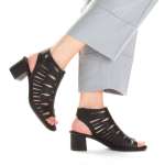 náhled Dámské sandály RIEKER RIE-10202424-S3 černá