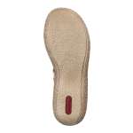 náhled Dámské nazouváky RIEKER 658N4-60 zlatá S3