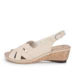 náhled Dámské sandály RIEKER 66189-60 béžová S6