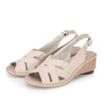 náhled Dámské sandály RIEKER 66189-60 béžová S6