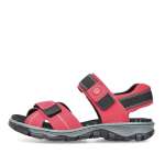 náhled Dámské sandály RIEKER RIE-10202470-S3 červená