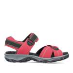 náhled Dámské sandály RIEKER RIE-10202470-S3 červená