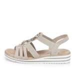náhled Dámské sandály RIEKER V0649-62 béžová S6