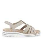 náhled Dámské sandály RIEKER V0649-62 béžová S6