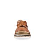 náhľad Dámske sandále RIEKER V3643-24 hnedá S3