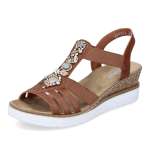 náhled Dámské sandály RIEKER RIE-10202524-S3 hnědá