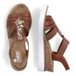 náhled Dámské sandály RIEKER RIE-10202524-S3 hnědá