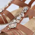 náhled Dámské sandály RIEKER RIE-10202524-S3 hnědá