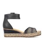 náhled Dámské sandály RIEKER V4793-00 černá S3