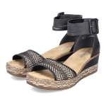 náhled Dámské sandály RIEKER V4793-00 černá S3