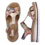 náhled Dámské sandály RIEKER V7919-90 béžová S3