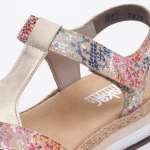 náhled Dámské sandály RIEKER V7919-90 béžová S3