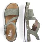 náhled Dámské sandály RIEKER V7964-52 zelená S3