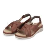 náhled Dámské sandály RIEKER V9252-24 hnědá S3