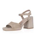 detail Dámské sandály  TAMARIS 28374-20-418 béžová S3